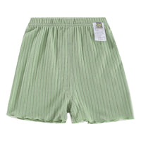 Load image into Gallery viewer, Baby Girls Solid Color Muslin&amp;Ribbed Tops Wholesale 220429488
