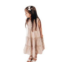 Load image into Gallery viewer, Baby Kid Girls Solid Color Dresses Wholesale 22042955
