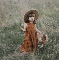 Load image into Gallery viewer, Baby Kid Girls Solid Color Dresses Wholesale 22042955
