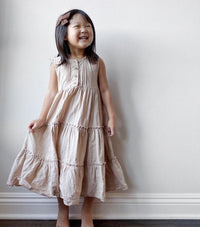 Load image into Gallery viewer, Baby Kid Girls Solid Color Dresses Wholesale 22042955

