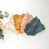 Load image into Gallery viewer, Baby Unisex Solid Color Rompers Wholesale 22042972
