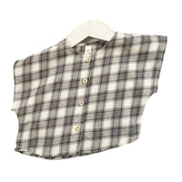 Load image into Gallery viewer, Baby Kid Girls Boys Checked Tank Tops Wholesale 22042973
