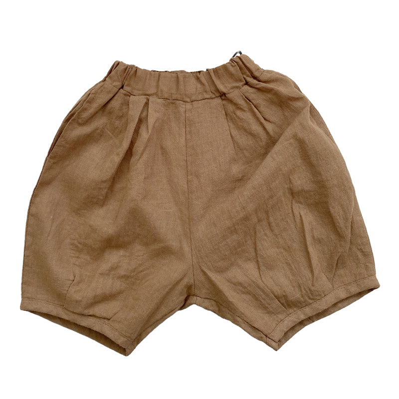 Baby Kid Unisex Solid Color Shorts Wholesale 22042974