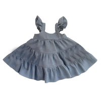 Load image into Gallery viewer, Baby Kid Girls Solid Color Dresses Wholesale 22042982
