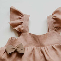 Load image into Gallery viewer, Baby Kid Girls Solid Color Dresses Wholesale 22042982
