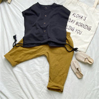 Load image into Gallery viewer, Baby Kid Boys Solid Color Pants Wholesale 22042987
