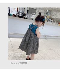 Load image into Gallery viewer, Baby Kid Girls Color-blocking Dresses Wholesale 22042996
