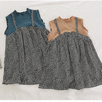 Load image into Gallery viewer, Baby Kid Girls Color-blocking Dresses Wholesale 22042996
