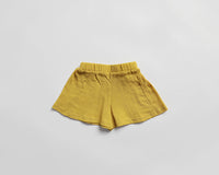 Load image into Gallery viewer, 2 Pieces Set Baby Kid Girls Solid Color Tops And Shorts Wholesale 22042997
