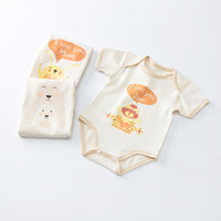 Load image into Gallery viewer, Baby Girls Boys Letters Cartoon Print Rompers Wholesale 22050504
