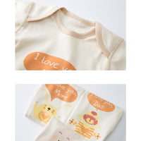 Load image into Gallery viewer, Baby Girls Boys Letters Cartoon Print Rompers Wholesale 22050504
