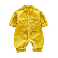 Load image into Gallery viewer, Baby Girls Boys Solid Color Rompers Wholesale 220505162
