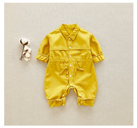 Load image into Gallery viewer, Baby Girls Boys Solid Color Rompers Wholesale 220505162
