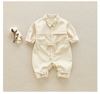 Load image into Gallery viewer, Baby Girls Boys Solid Color Rompers Wholesale 220505162

