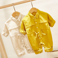 Load image into Gallery viewer, Baby Girls Boys Solid Color Rompers Wholesale 220505162
