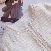 Load image into Gallery viewer, 2 Pieces Set Kid Big Kid Girls Birthday Party Bow Dresses And Color-blocking Jackets Outwears Wholesale 220505200
