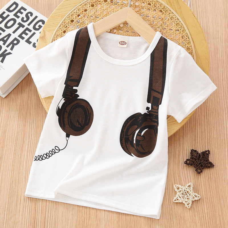 Baby Kid Boys Print T-Shirts Wholesale 220505202