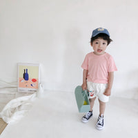 Load image into Gallery viewer, Baby Kid Unisex Solid Color T-Shirts Wholesale 220505224

