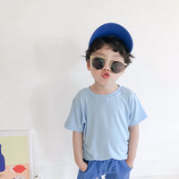 Load image into Gallery viewer, Baby Kid Unisex Solid Color T-Shirts Wholesale 220505224
