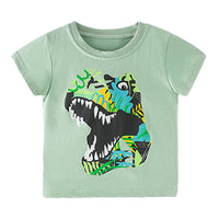Load image into Gallery viewer, Baby Kid Boys Dinosaur Animals Print T-Shirts Wholesale 220505234
