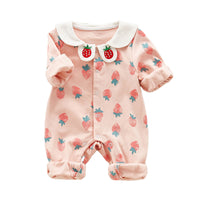 Load image into Gallery viewer, Baby Unisex Fruit Print Jumpsuits Wholesale 220505282
