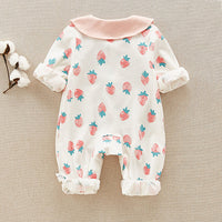 Load image into Gallery viewer, Baby Unisex Fruit Print Jumpsuits Wholesale 220505282
