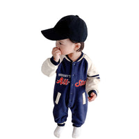 Load image into Gallery viewer, Baby Unisex Letters Color-blocking Jumpsuits Wholesale 220505349

