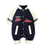 Load image into Gallery viewer, Baby Unisex Letters Color-blocking Jumpsuits Wholesale 220505349
