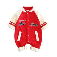 Load image into Gallery viewer, Baby Unisex Letters Color-blocking Jumpsuits Wholesale 220505349

