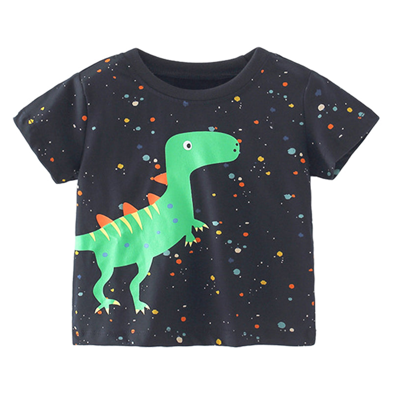 Baby Kid Boys Dinosaur Plant T-Shirts Wholesale 220505365