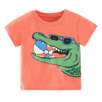 Load image into Gallery viewer, Baby Kid Boys Dinosaur T-Shirts Wholesale 220505409

