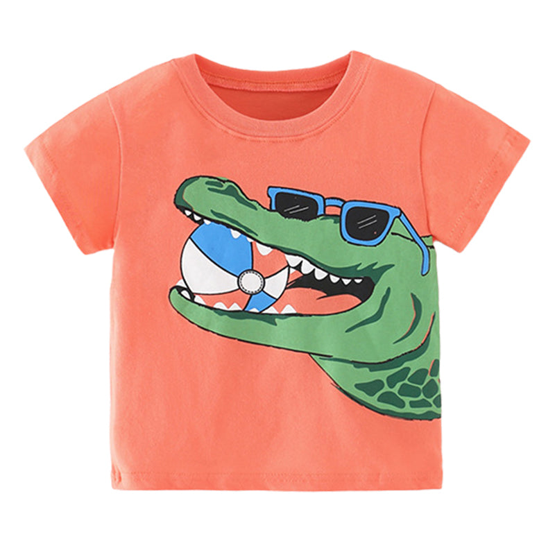 Baby Kid Boys Dinosaur T-Shirts Wholesale 220505409