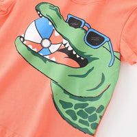 Load image into Gallery viewer, Baby Kid Boys Dinosaur T-Shirts Wholesale 220505409

