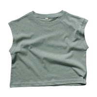 Load image into Gallery viewer, Baby Kid Girls Boys Solid Color Tank Tops Wholesale 220505470
