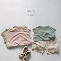 Load image into Gallery viewer, Baby Kid Girls Boys Solid Color Tank Tops Wholesale 220505470
