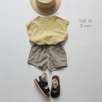 Load image into Gallery viewer, Baby Kid Girls Boys Solid Color Tank Tops Wholesale 220505470
