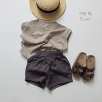 Load image into Gallery viewer, Baby Kid Girls Boys Solid Color Tank Tops Wholesale 220505470
