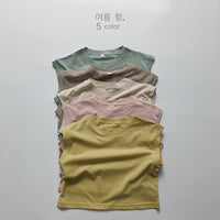 Load image into Gallery viewer, Baby Kid Girls Boys Solid Color Tank Tops Wholesale 220505470
