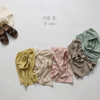 Load image into Gallery viewer, Baby Kid Girls Boys Solid Color Tank Tops Wholesale 220505470
