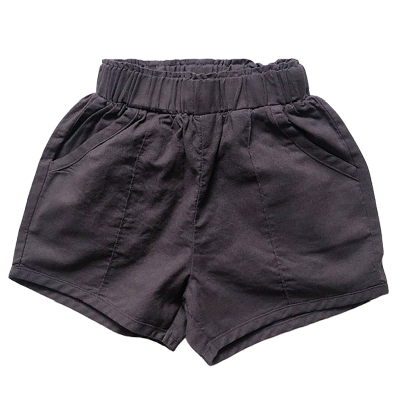 Baby Kid Boys Solid Color Shorts Wholesale 220505472