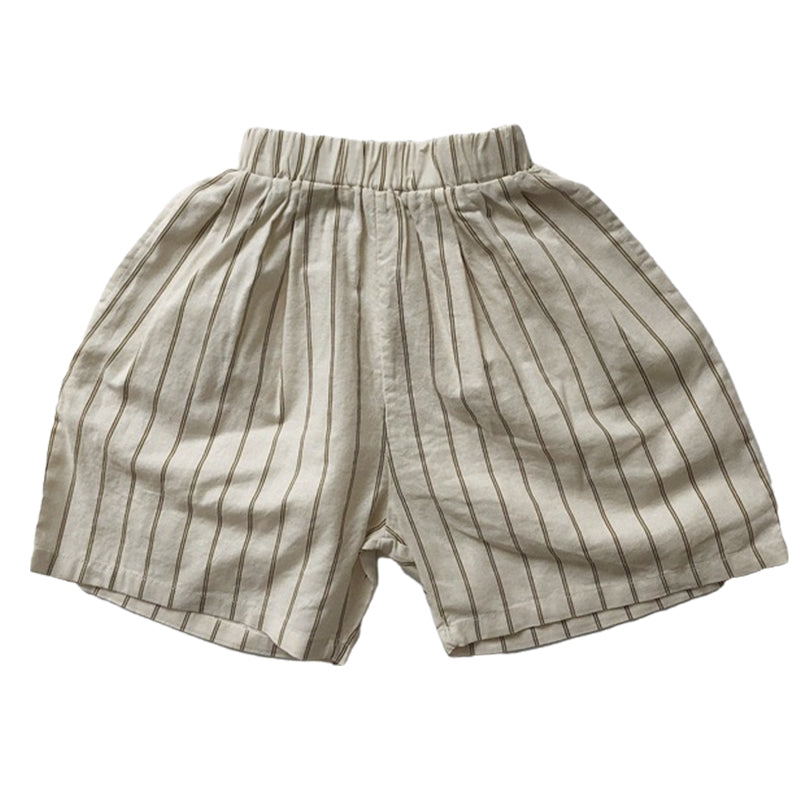 Baby Kid Boys Striped Shorts Wholesale 220505473