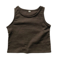 Load image into Gallery viewer, Baby Kid Girls Boys Solid Color Tank Tops Wholesale 220505482
