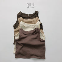 Load image into Gallery viewer, Baby Kid Girls Boys Solid Color Tank Tops Wholesale 220505482
