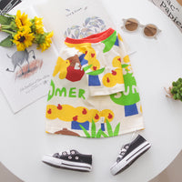 Load image into Gallery viewer, Baby Kid Girls Cartoon Print T-Shirts Wholesale 220505511

