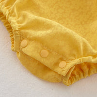 Load image into Gallery viewer, Baby Girls Flower Print Rompers And Hats Wholesale 220505521
