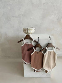 Load image into Gallery viewer, Baby Unisex Solid Color Rompers Wholesale 220505523
