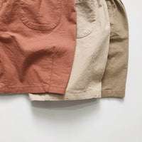 Load image into Gallery viewer, Baby Kid Unisex Solid Color Shorts Wholesale 220505531
