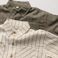 Load image into Gallery viewer, Baby Kid Unisex Striped Shirts Wholesale 220505533
