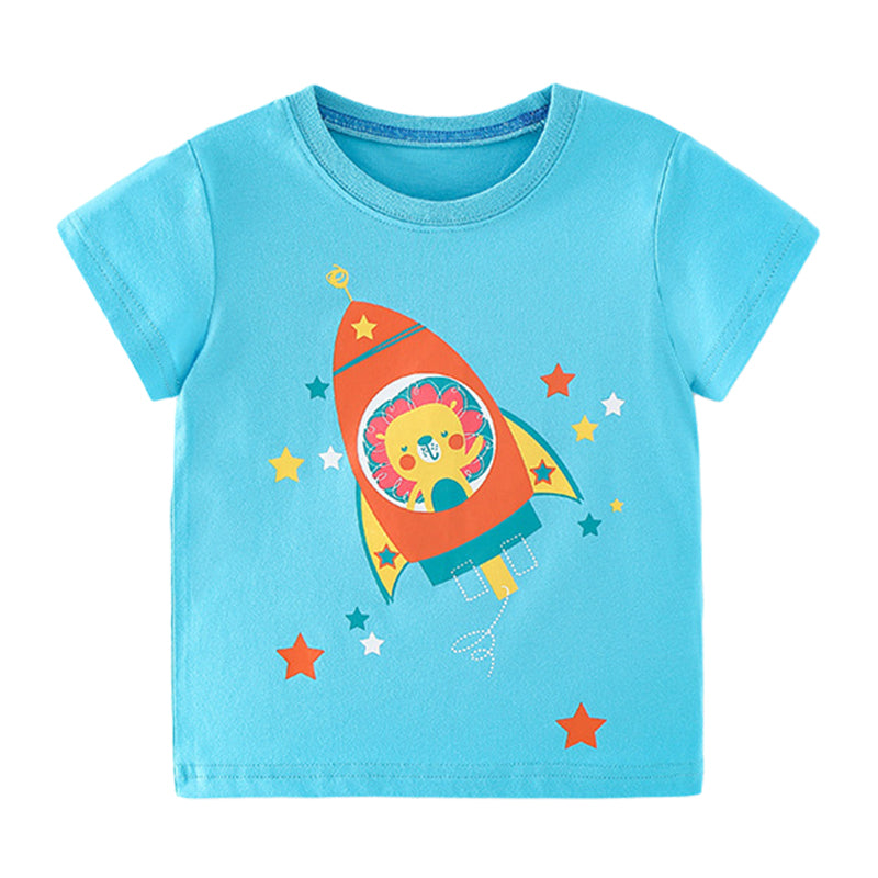Baby Kid Unisex Cartoon Star Print T-Shirts Wholesale 22050590