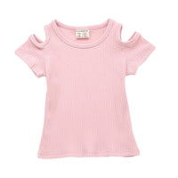 Load image into Gallery viewer, Baby Kid Girls Solid Color T-Shirts Wholesale 22051002
